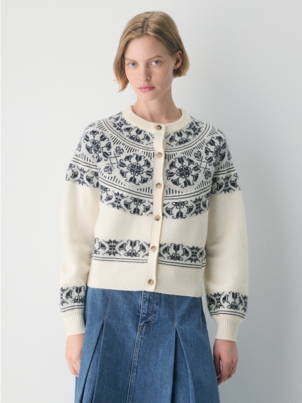 Aritzia Wilfred Essential Wool Cashmere London Cardigan
